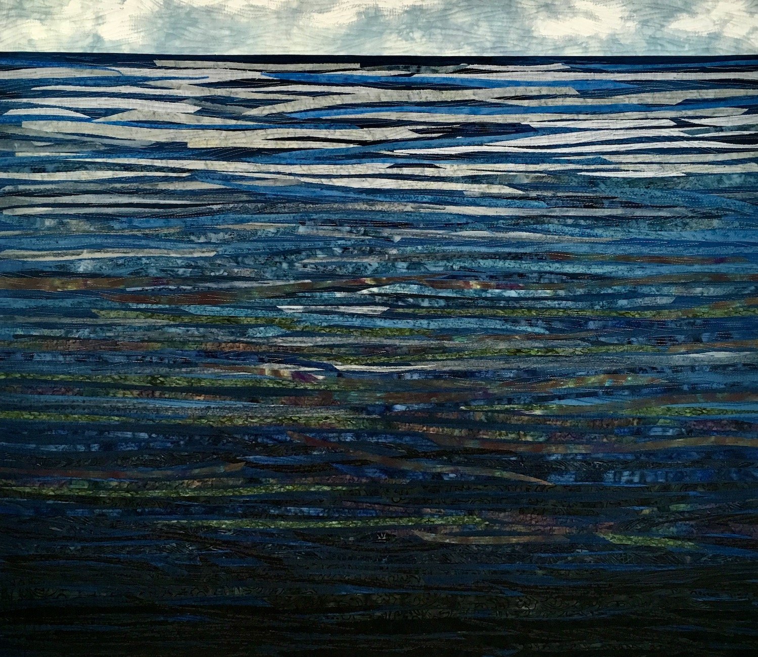 置物 Rippling waters Fiber Art — Studio At Rippling Waters